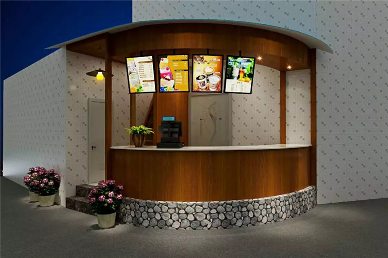 寶安西鄉流塘餐一腳茶餐廳設計裝修案例圖4