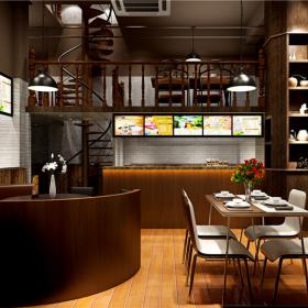 深圳市寶安某餐廳裝修設計風格圖